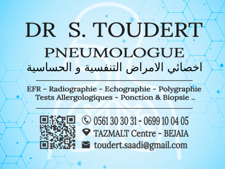 Dr S. TOUDERT